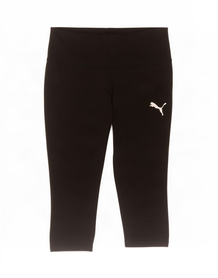 Puma Womens Capri Leggings UK 14 Large Black