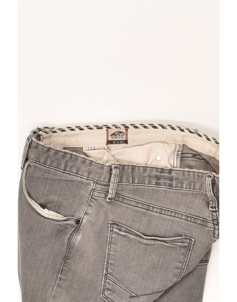 VANS Mens Straight Jeans W30 L32  Grey Cotton | Vintage Vans | Thrift | Second-Hand Vans | Used Clothing | Messina Hembry 