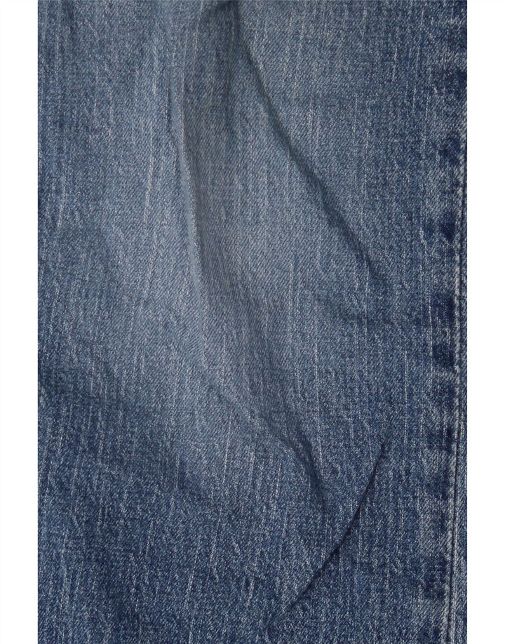 Levi's Mens 502 Tapered Jeans W36 L32 Blue Cotton