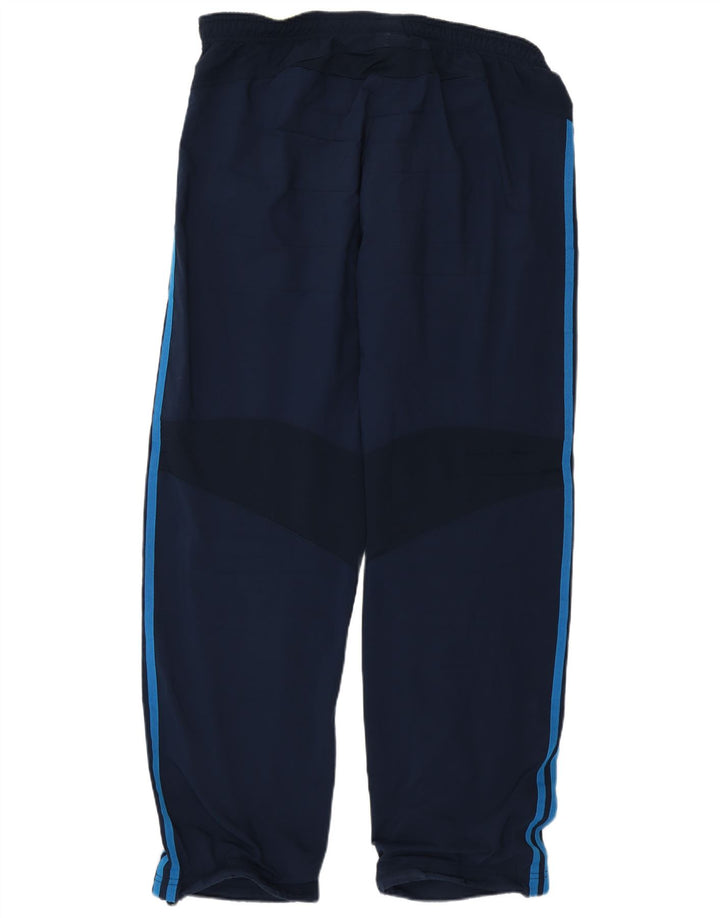 Adidas Mens Climacool Tracksuit Trousers Large  Navy Blue Polyester