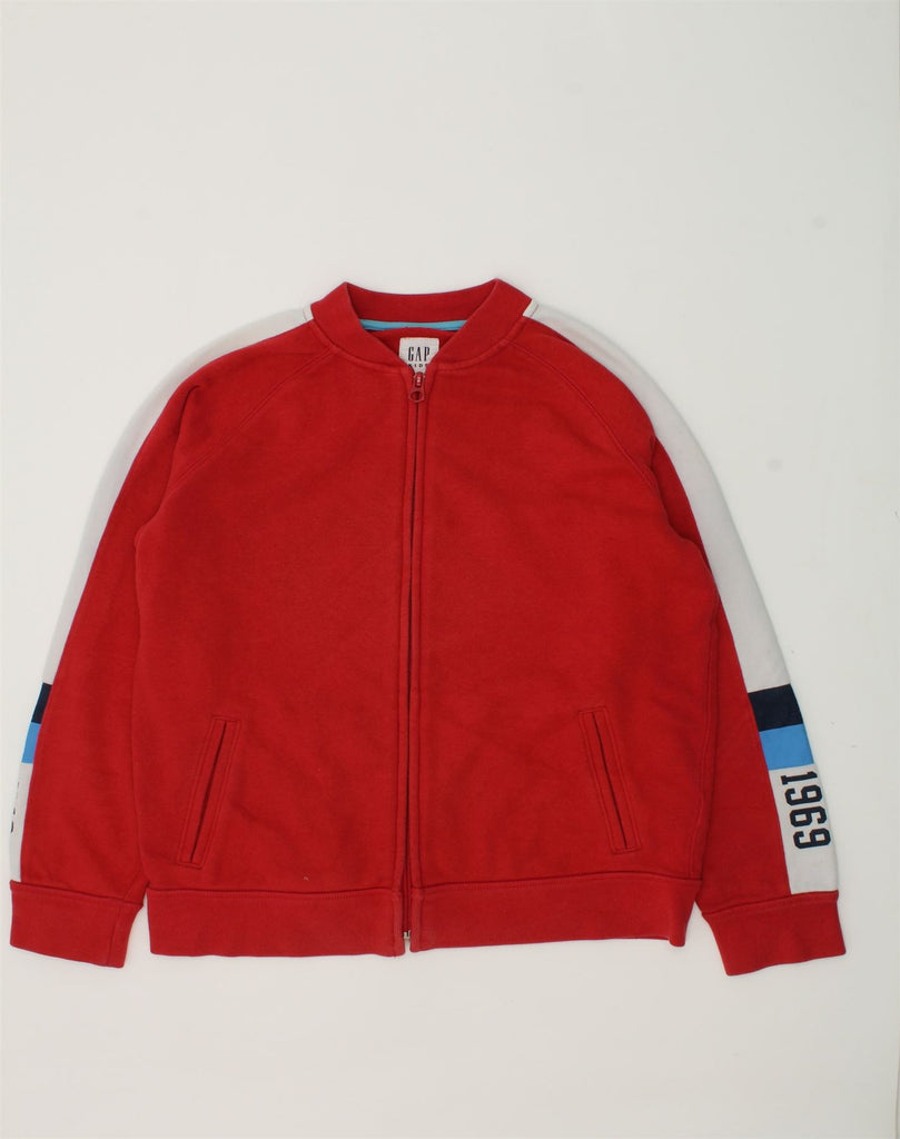 GAP Boys Tracksuit Top Jacket 13-14 Years Large Red Colourblock Cotton | Vintage Gap | Thrift | Second-Hand Gap | Used Clothing | Messina Hembry 