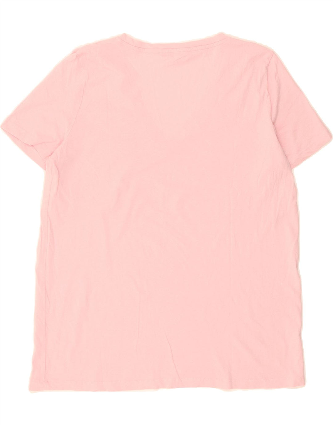 ZARA Womens T-Shirt Top UK 18 XL Pink Vintage Zara and Second-Hand Zara from Messina Hembry 