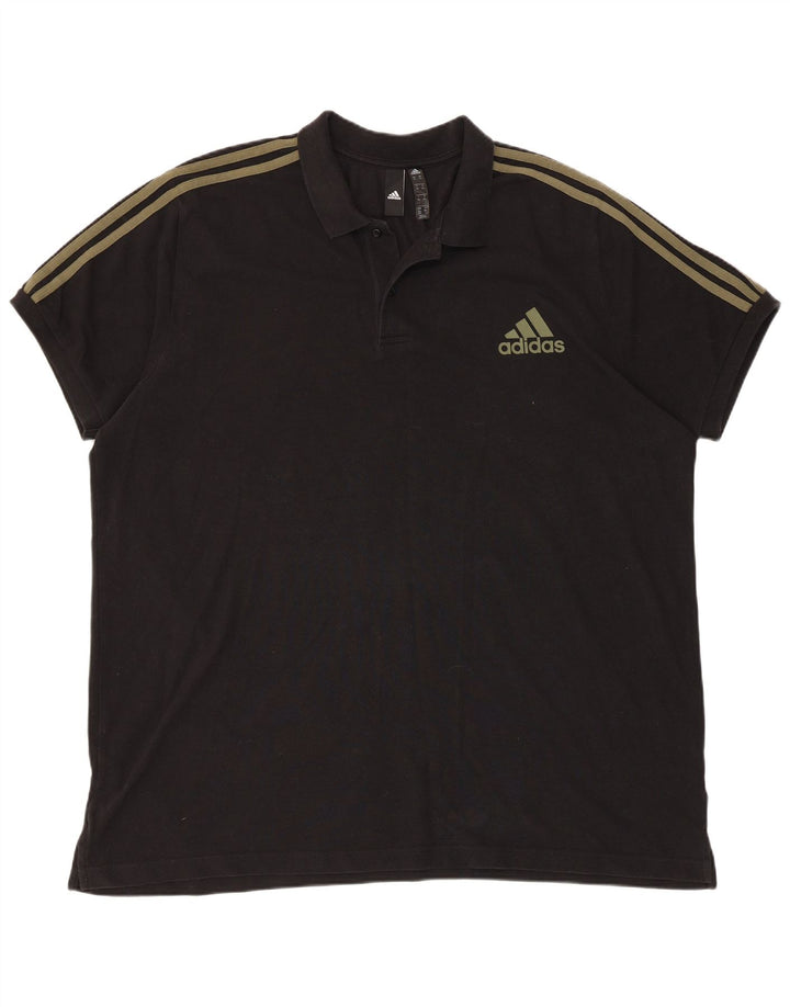 Adidas Mens Polo Shirt 3XL Black