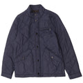 Marks & Spencer Mens Quilted Jacket UK 38 Medium Navy Blue Polyester