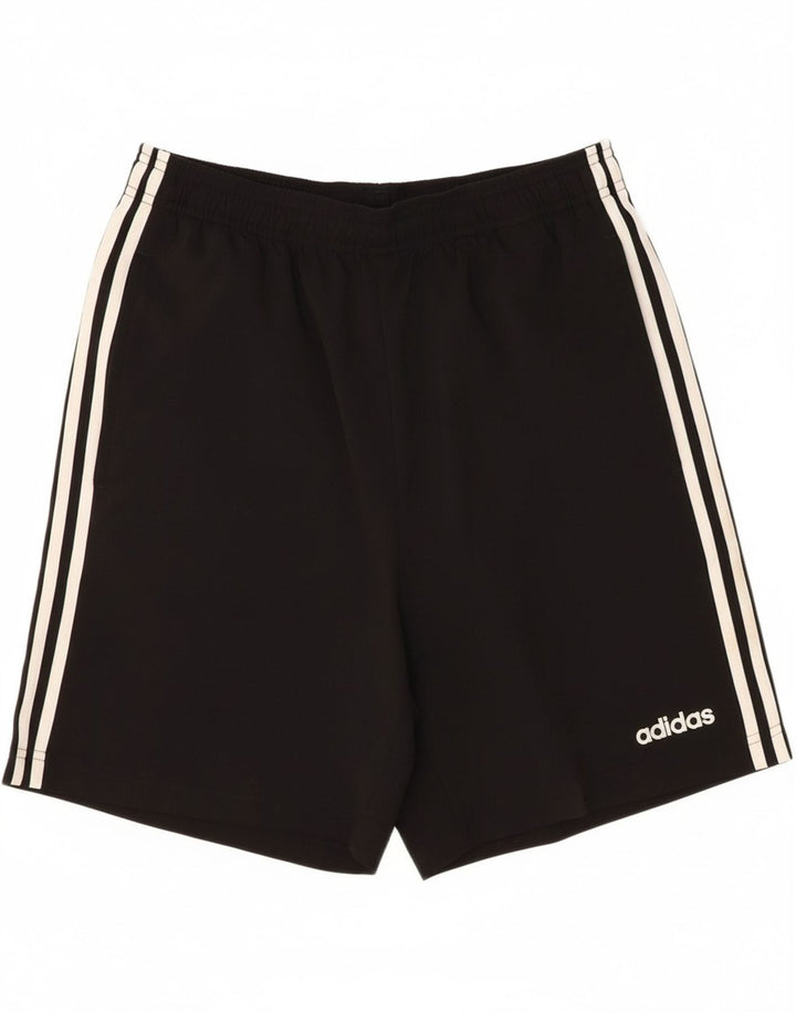 ADIDAS Mens Sport Shorts Medium Black Polyester