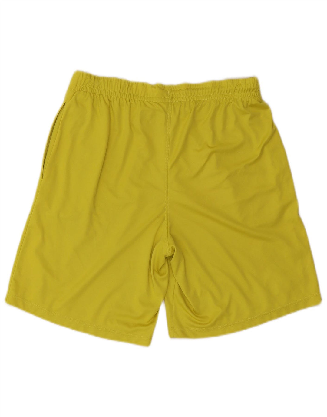 Kappa Mens Graphic Sport Shorts Large Yellow Polyester