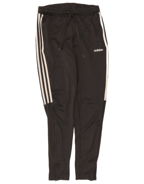 Adidas Mens Tracksuit Trousers UK 8/10 Small  Black Polyester