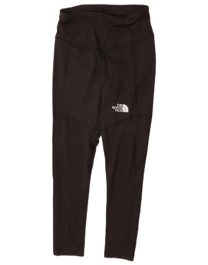 The North Face Womens Leggings UK 8 Small  Black Polyester