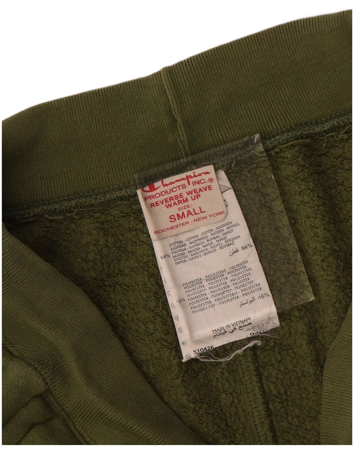 Champion Mens Tracksuit Trousers Small  Khaki Cotton