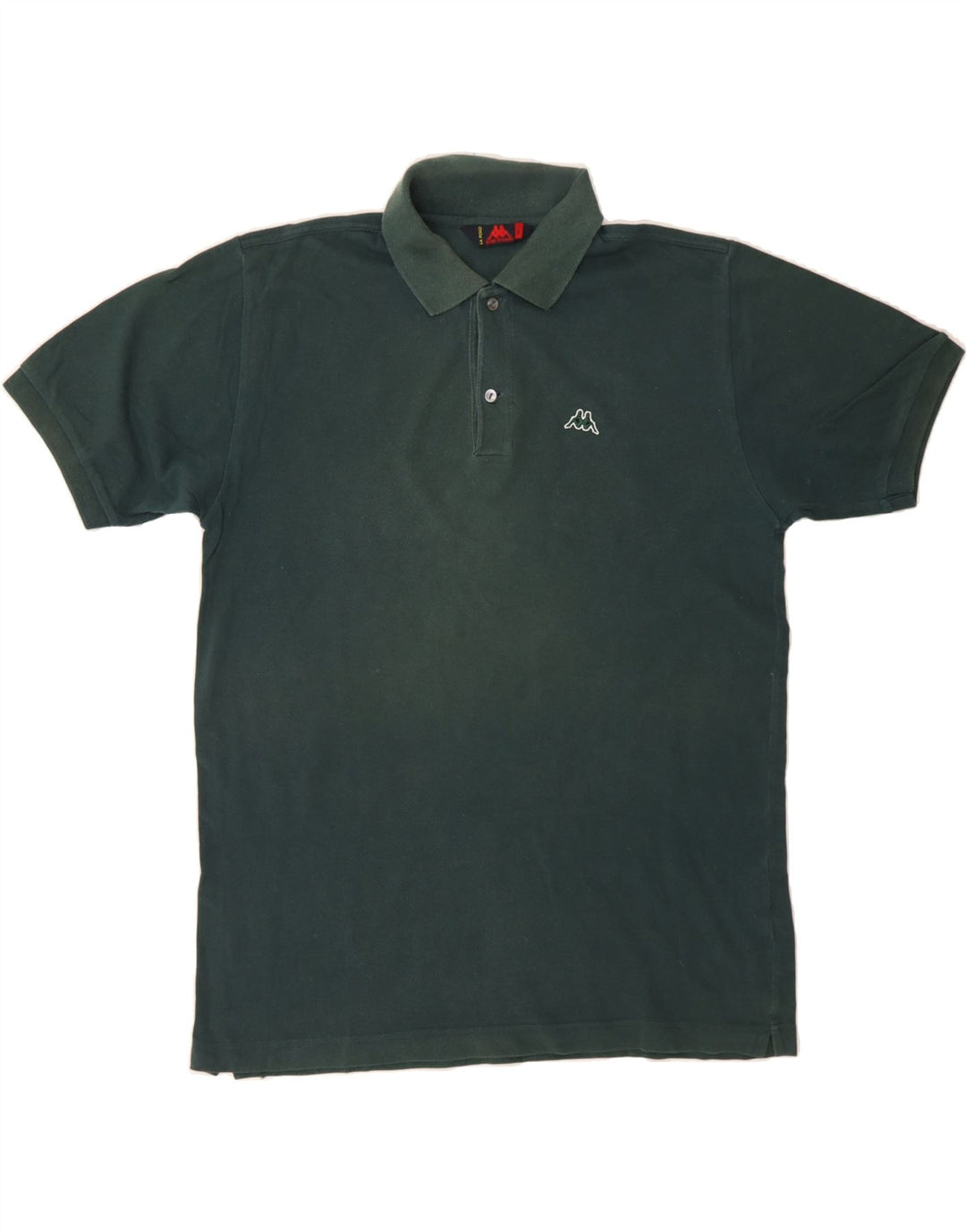 KAPPA Mens Polo Shirt Large Green Cotton Vintage Kappa and Second-Hand Kappa from Messina Hembry 