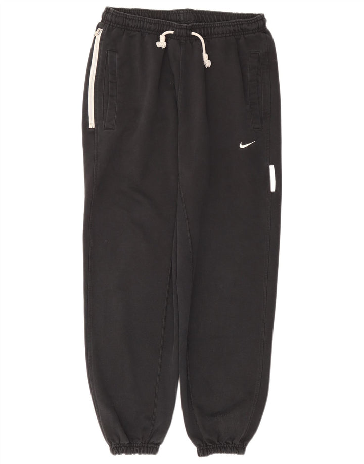 Nike Mens Dri Fit Tracksuit Trousers Joggers Medium Black Cotton