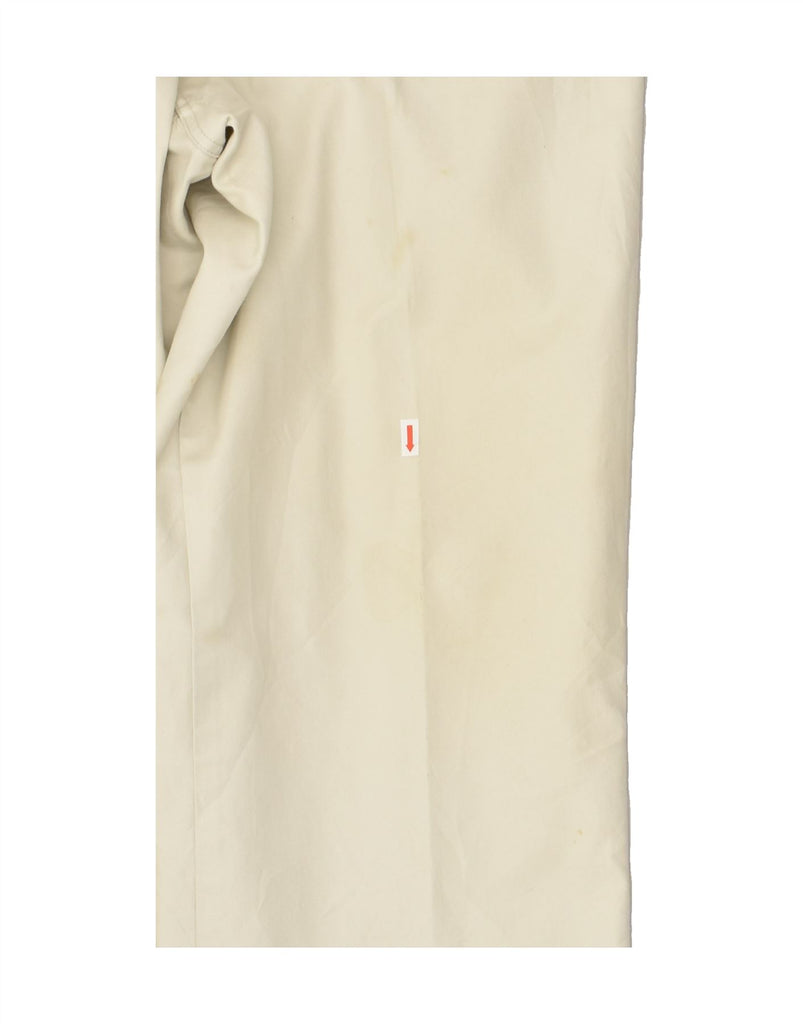 TOMMY HILFIGER Mens Straight Chino Trousers W36 L32  Beige Cotton | Vintage Tommy Hilfiger | Thrift | Second-Hand Tommy Hilfiger | Used Clothing | Messina Hembry 