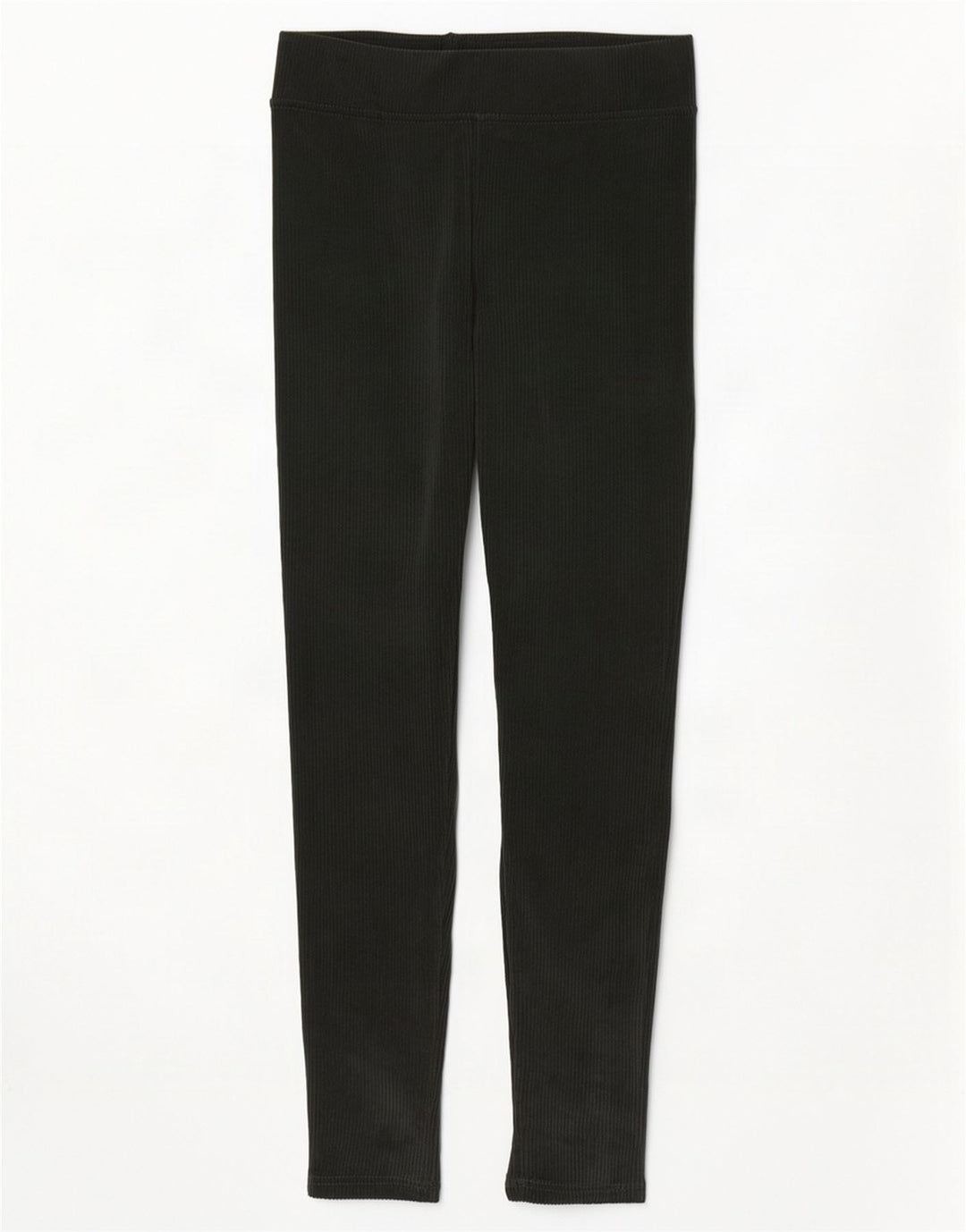 Marks & Spencer Womens Leggings UK 10 Small Green Cotton