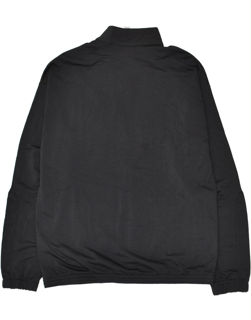 REEBOK Mens Tracksuit Top Jacket Large Black Polyester | Vintage Reebok | Thrift | Second-Hand Reebok | Used Clothing | Messina Hembry 