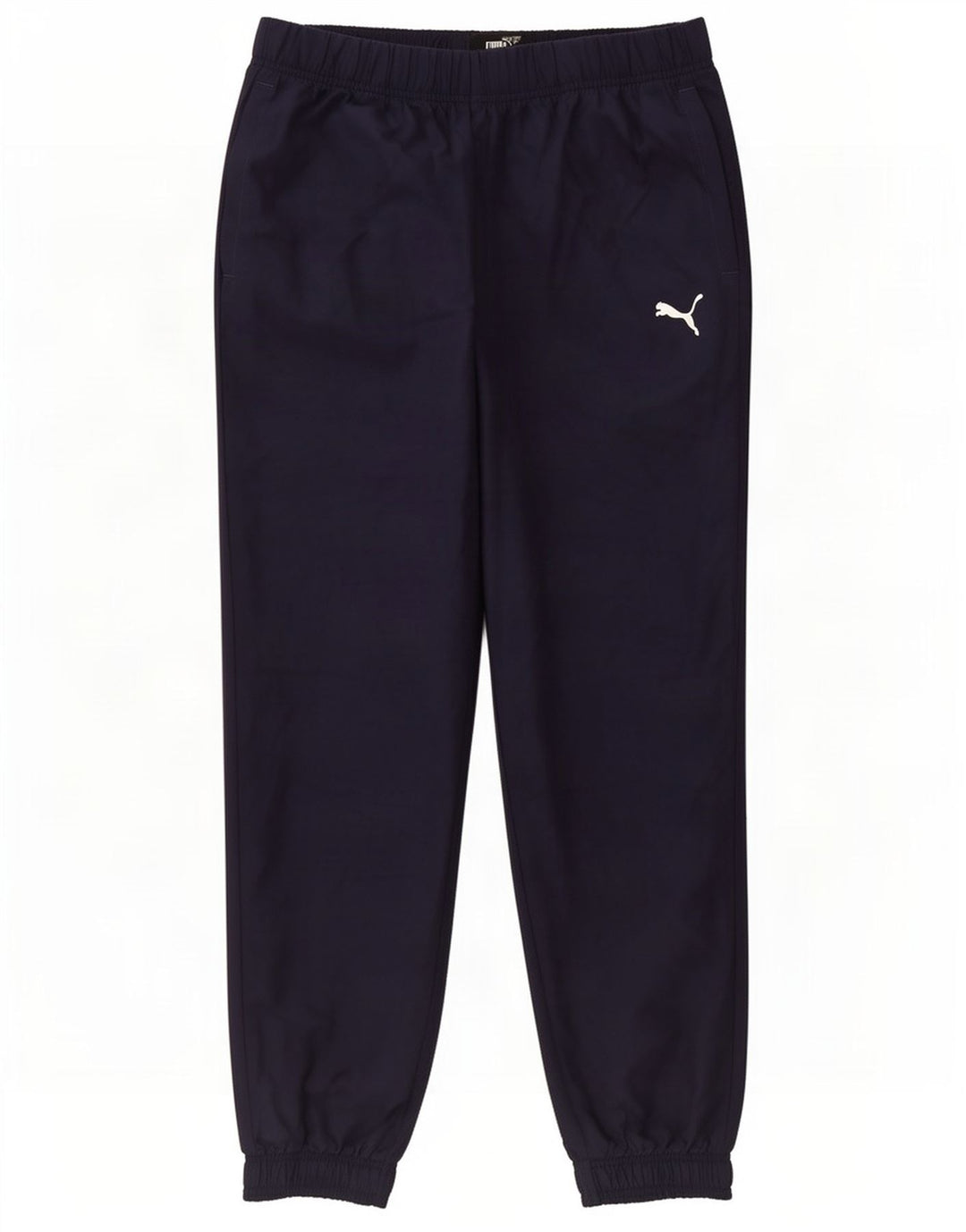 Puma Mens Tracksuit Trousers Joggers Large Navy Blue Polyester