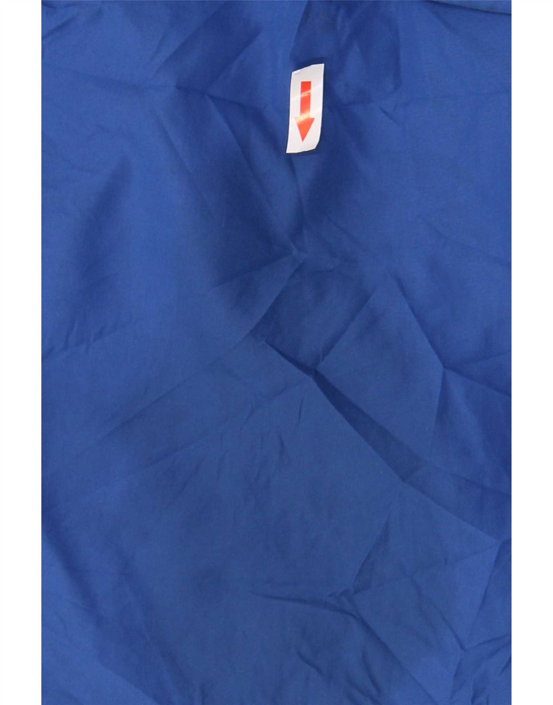 Eddie Bauer Mens Hooded Rain Jacket UK 38 Medium Blue Polyester