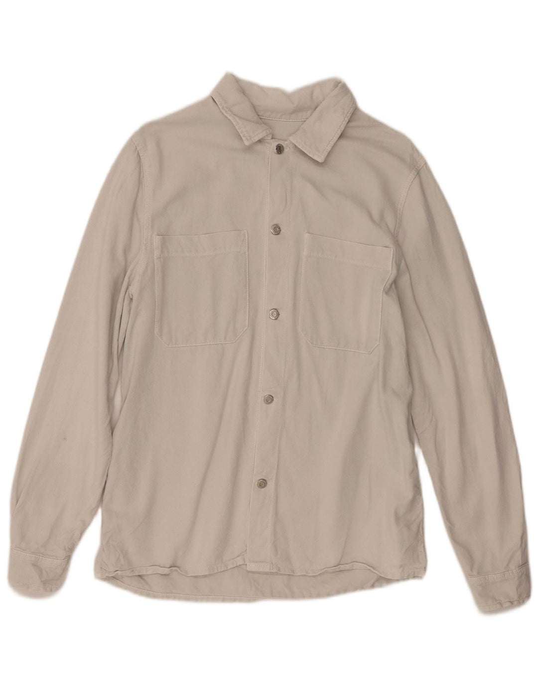 Zara Mens Shirt Medium Off White