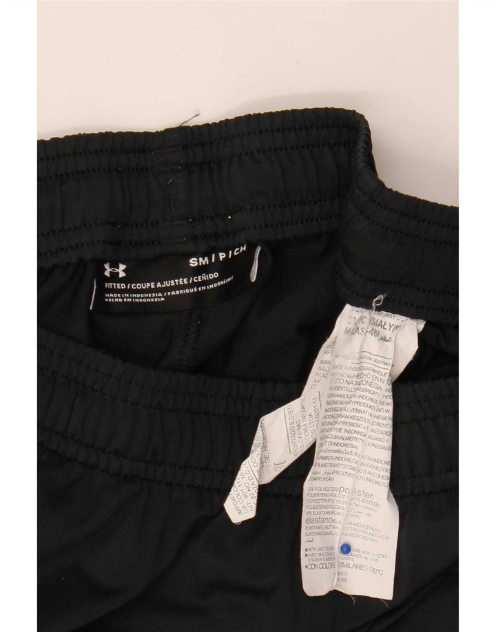 Under Armour Mens Tracksuit Trousers Small Black Polyester