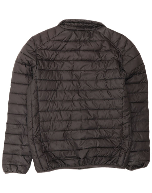 Ellesse Mens Graphic Padded Jacket UK 40 Large Black Polyester