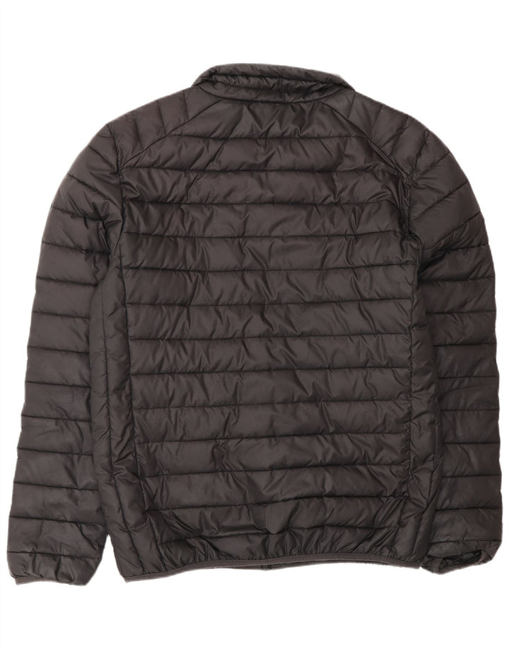 Ellesse Mens Graphic Padded Jacket UK 40 Large Black Polyester