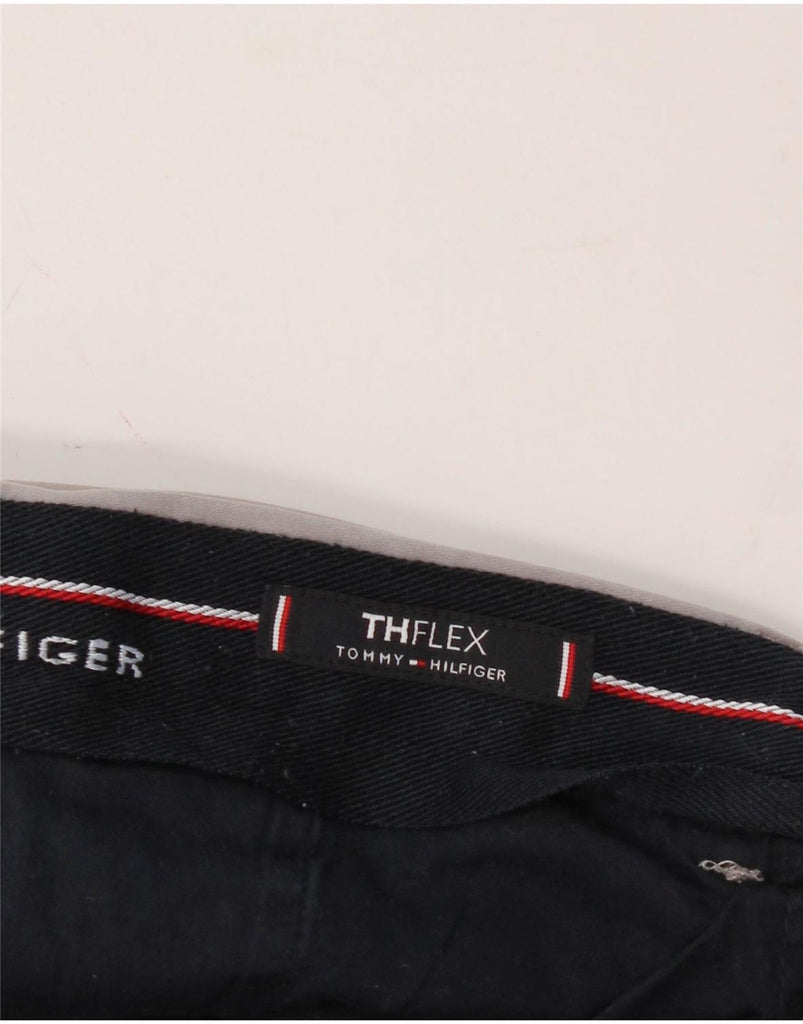 TOMMY HILFIGER Mens Straight Chino Trousers W40 L30 Grey Cotton Vintage Tommy Hilfiger and Second-Hand Tommy Hilfiger from Messina Hembry 