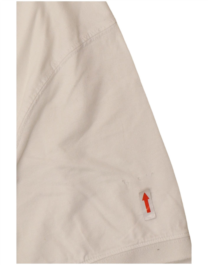 Tommy Hilfiger Mens Slim Fit Polo Shirt XL White Cotton