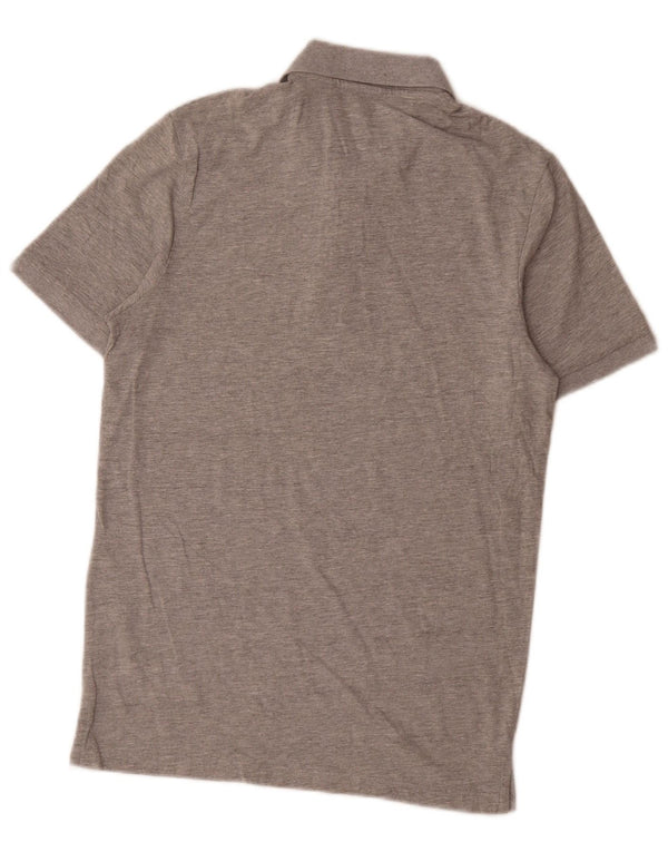 Jack & Jones Mens Polo Shirt Small Grey Cotton