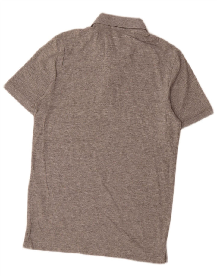Jack & Jones Mens Polo Shirt Small Grey Cotton