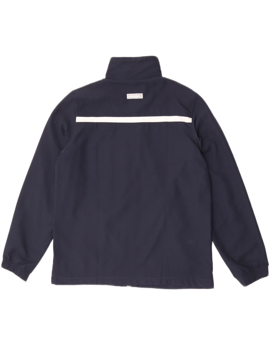 Sergio Tacchini Mens Tracksuit Top Jacket Medium Navy Blue Colourblock