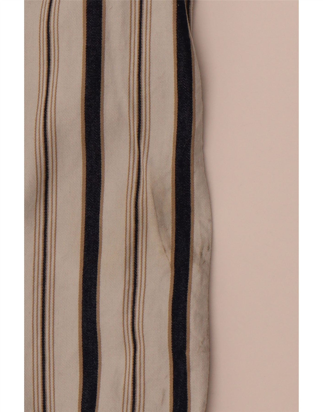 LEVI'S Mens Flannel Shirt Small White Striped