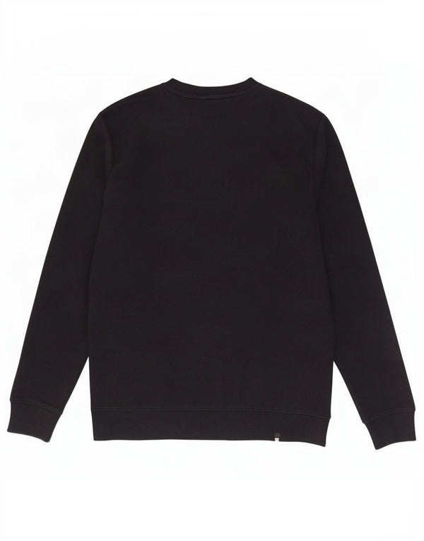 DC Mens Graphic Sweatshirt Jumper Small Black Cotton