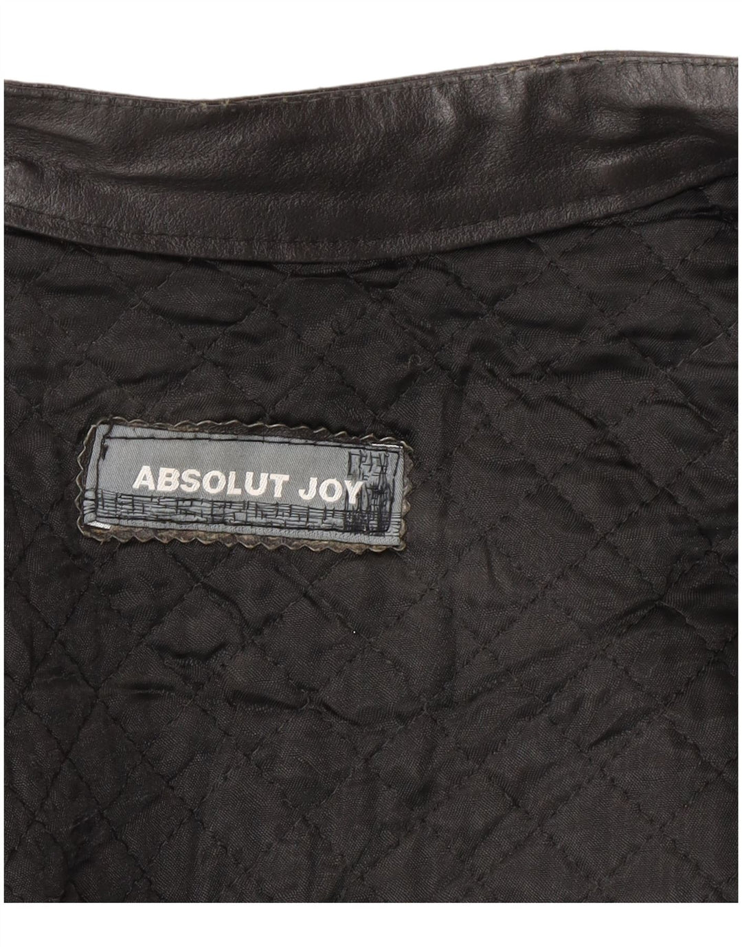 Vintage Mens Leather Jacket UK 40 Large Black Leather