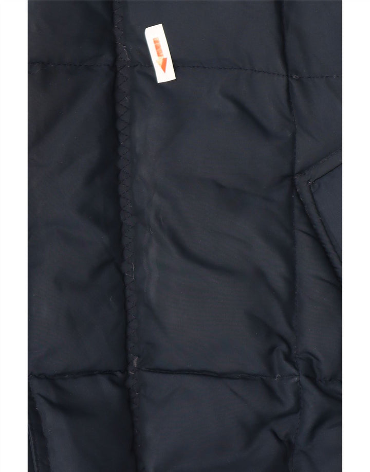 Nordica Mens Hooded Ski Jacket IT 52 XL Navy Blue Polyester
