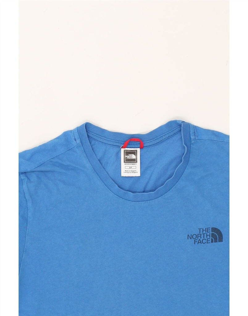 THE NORTH FACE Mens T-Shirt Top Small Blue Cotton | Vintage The North Face | Thrift | Second-Hand The North Face | Used Clothing | Messina Hembry 