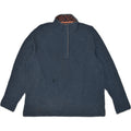 ORVIS Womens Zip Neck Jumper Sweater UK 18 XL Blue Cotton | Vintage Orvis | Thrift | Second-Hand Orvis | Used Clothing | Messina Hembry 