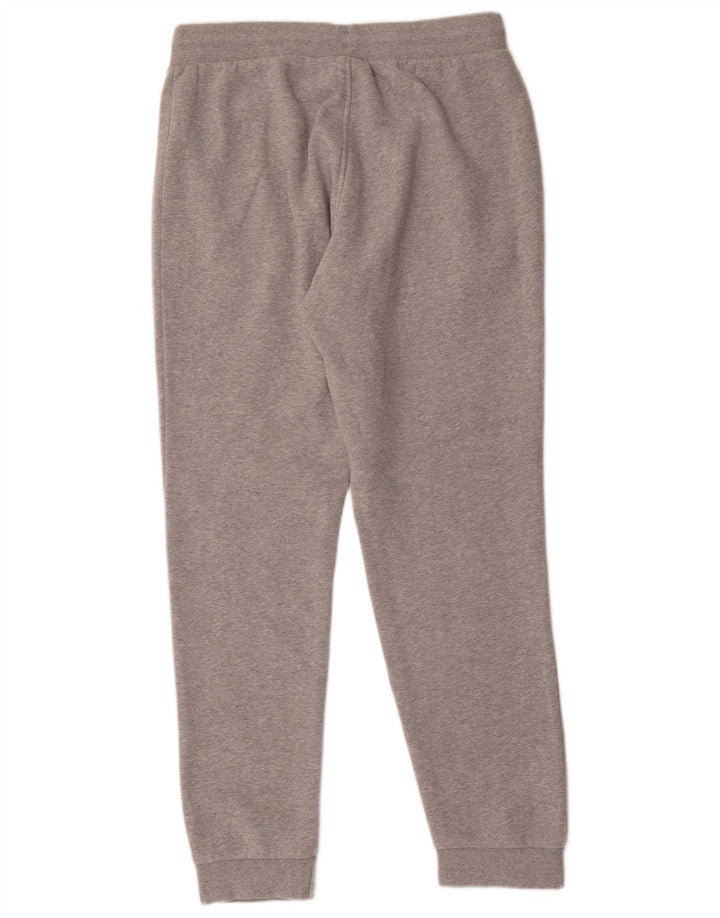 Adidas Mens Tracksuit Trousers Joggers Medium Grey Flecked Cotton