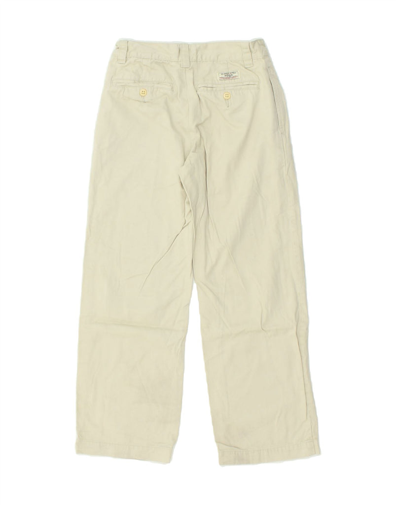 POLO RALPH LAUREN Boys Straight Chino Trousers 9-10 Years W24 L24  Beige | Vintage Polo Ralph Lauren | Thrift | Second-Hand Polo Ralph Lauren | Used Clothing | Messina Hembry 