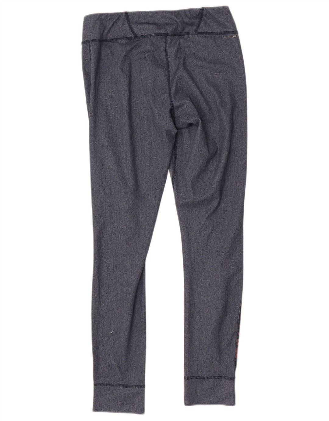 Reebok Womens Graphic Leggings UK 8/10 Small Navy Blue