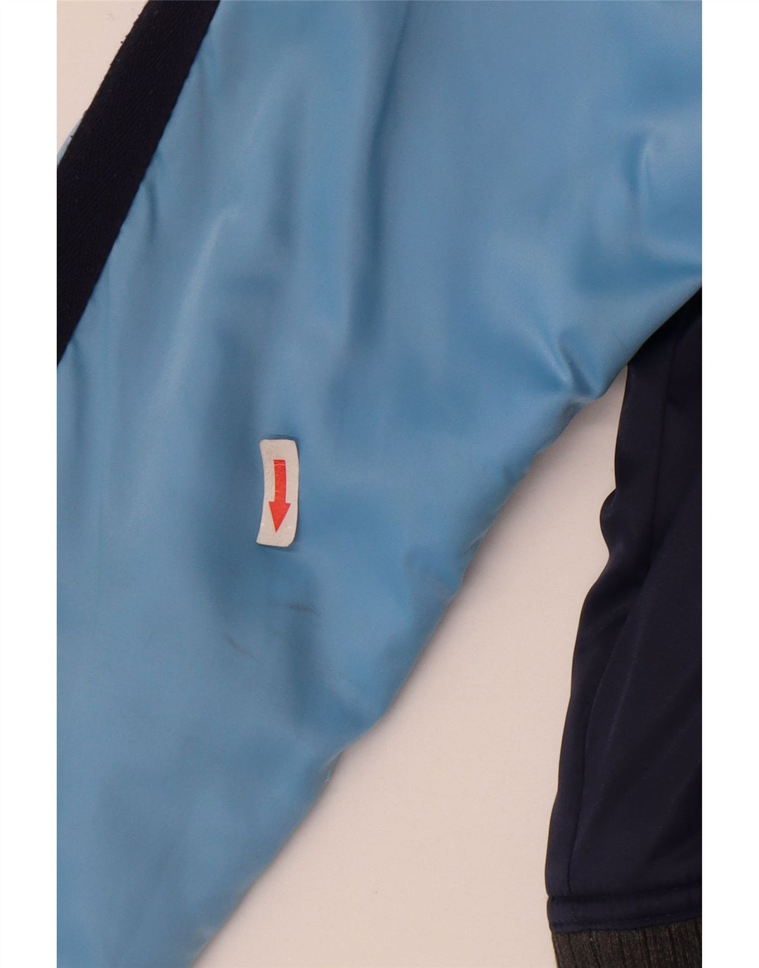 Nike Womens Bomber Jacket UK 10/12 Medium Navy Blue Colourblock Sports