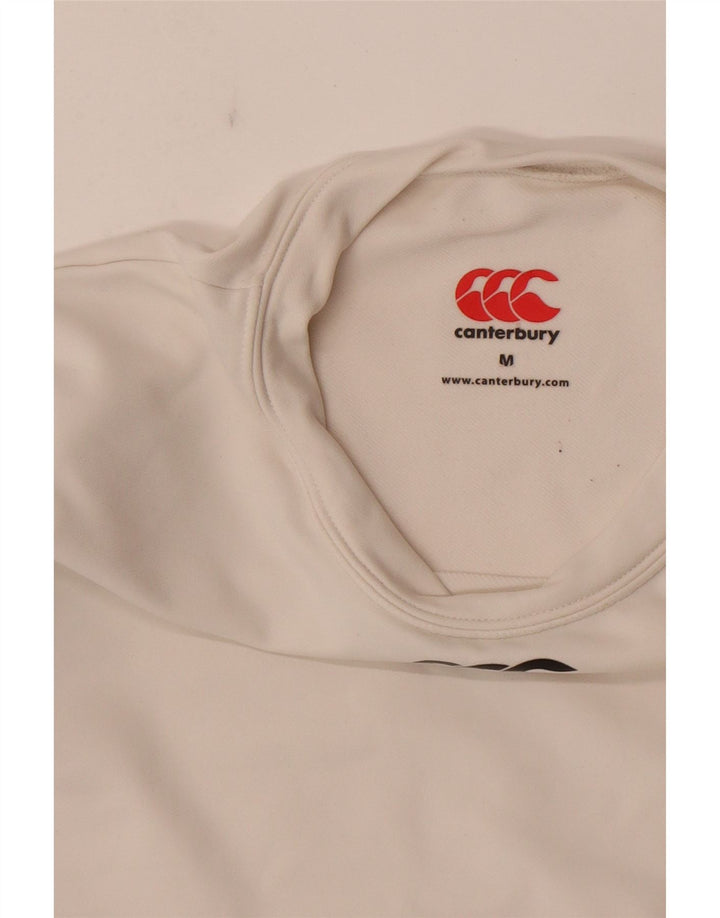 Canterbury Womens Graphic Top Long Sleeve UK 12 Medium White