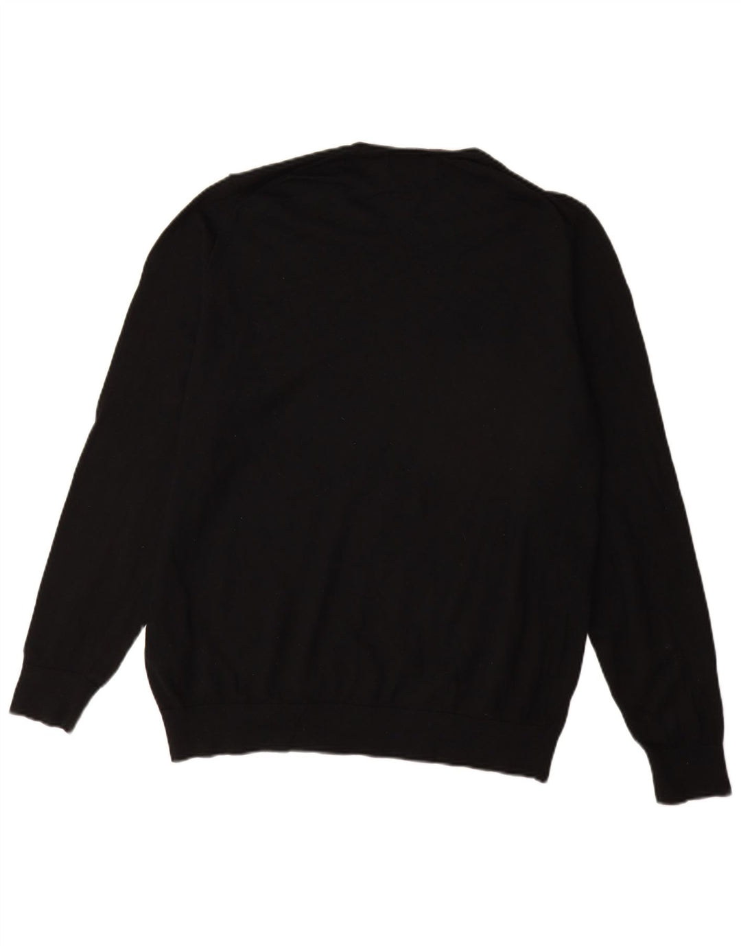 Marks & Spencer Mens Autograph Crew Neck Jumper Sweater 2XL Black