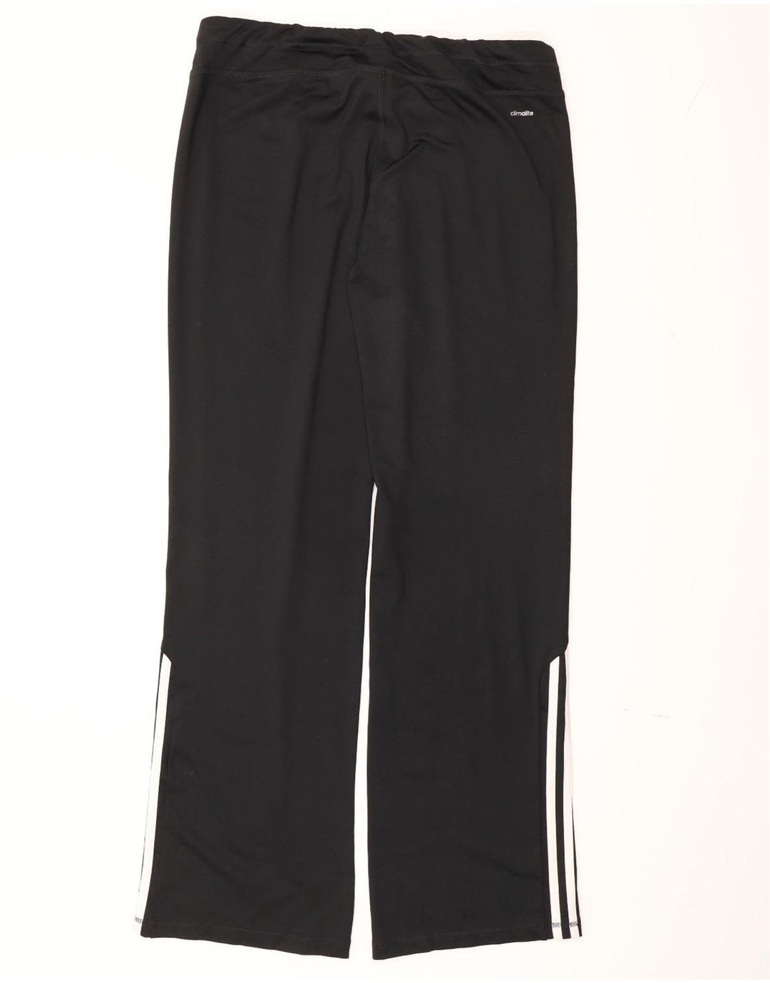 Adidas Womens Climalite Tracksuit Trousers UK 16/18 Large Black Polyester