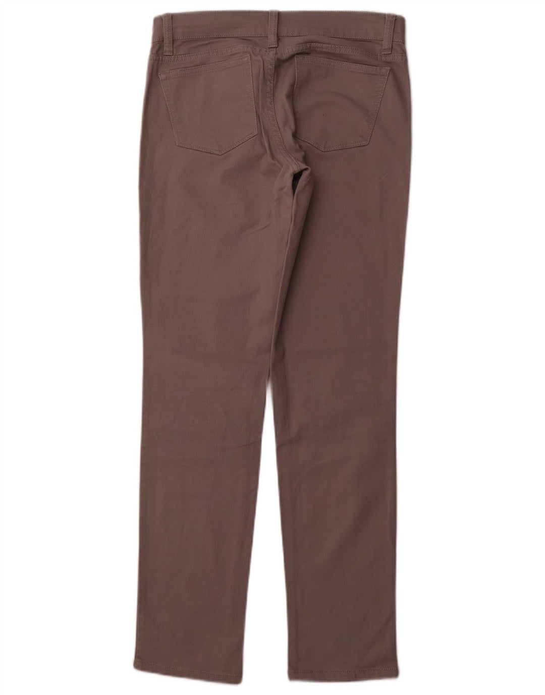 BENETTON Womens Slim Chino Trousers W29 L30 Grey Cotton