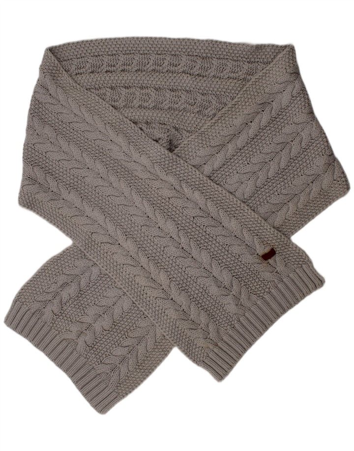 Barbour Womens Knit Rectangle Scarf One Size Grey