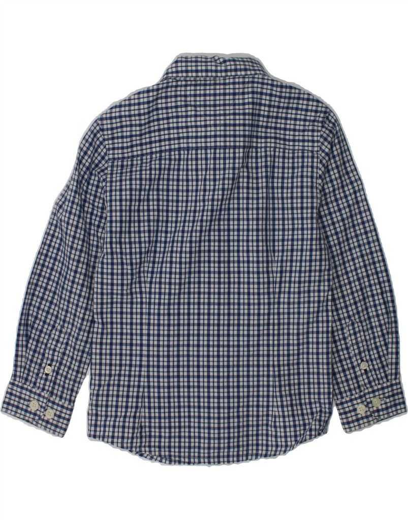 TOMMY HILFIGER Boys Shirt 4-5 Years Blue Check Cotton | Vintage Tommy Hilfiger | Thrift | Second-Hand Tommy Hilfiger | Used Clothing | Messina Hembry 