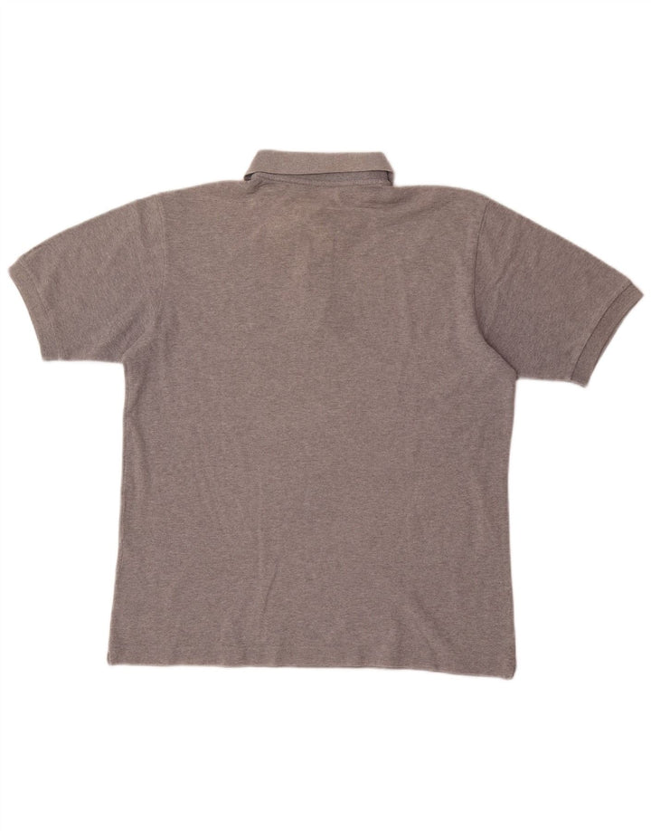 Kappa Mens Polo Shirt Medium Grey Cotton