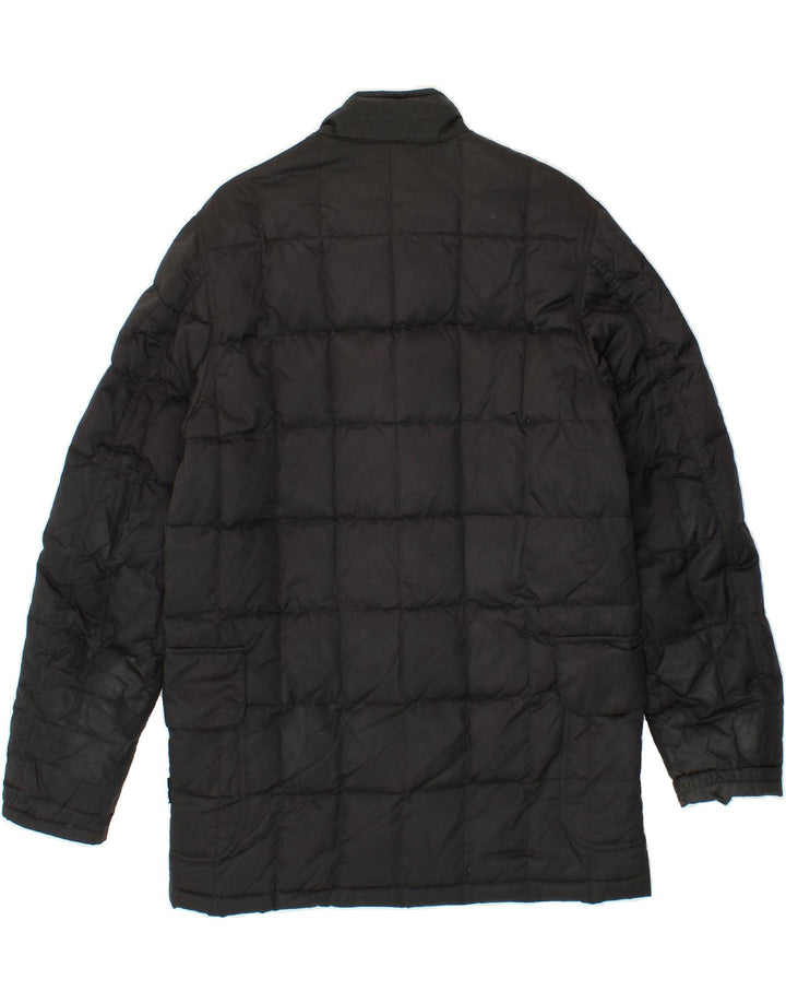 SERGIO TACCHINI Mens Padded Jacket UK 38 Medium Black Vintage Sergio Tacchini and Second-Hand Sergio Tacchini from Messina Hembry 