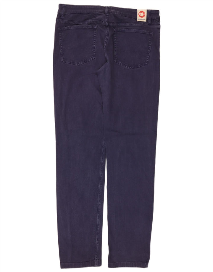 MURPHY & NYE Mens Slim Jeans W34 L34 Navy Blue Cotton