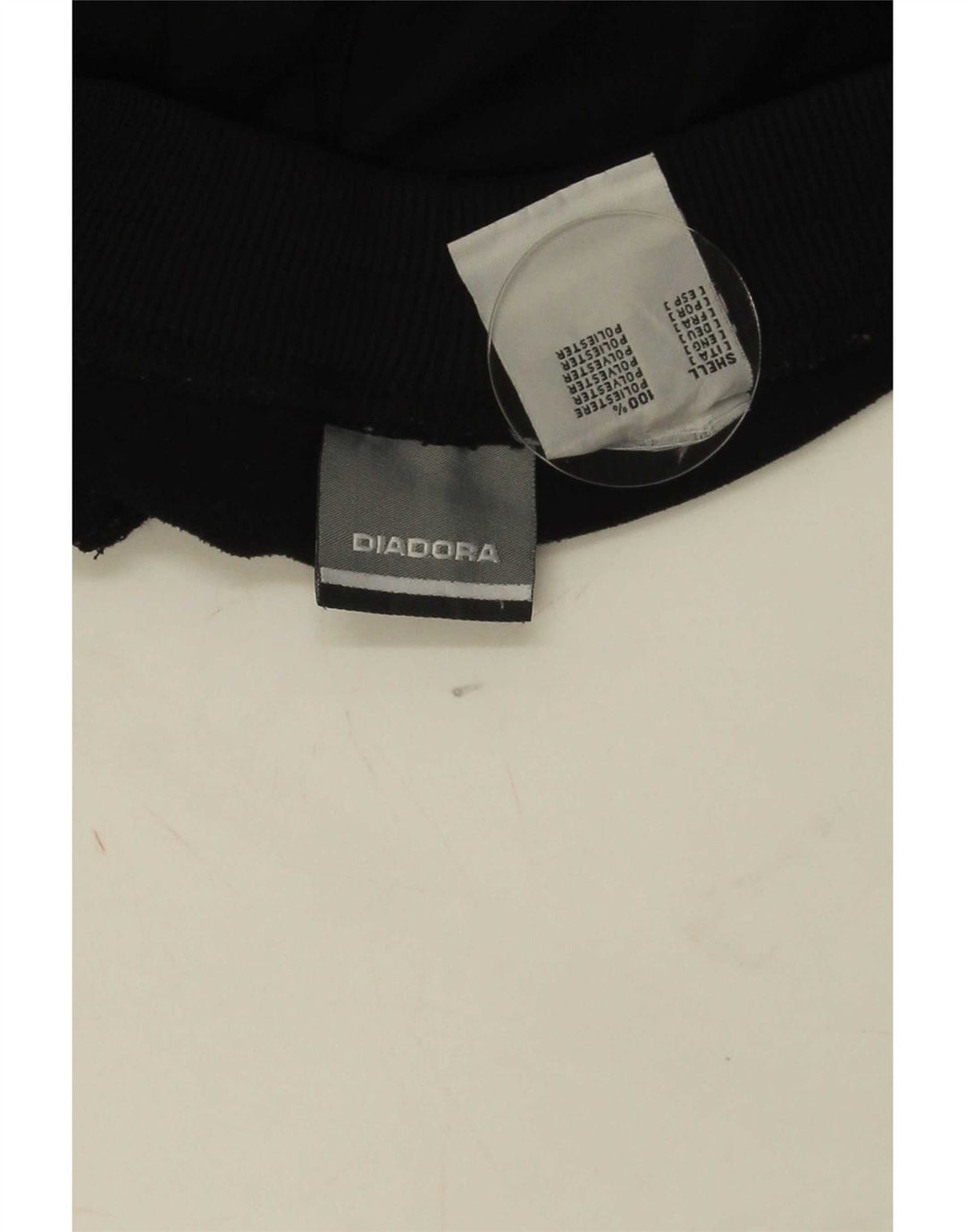 Diadora Womens Tracksuit Trousers UK 12 Medium  Black Polyester