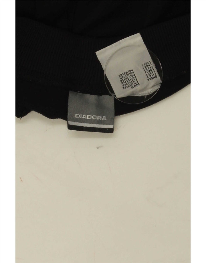 Diadora Womens Tracksuit Trousers UK 12 Medium  Black Polyester